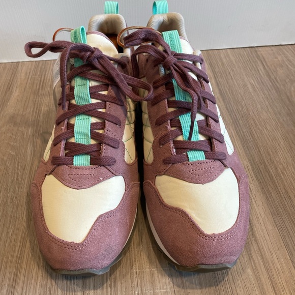 Merrell Womens Alpine 83 Sneaker Recraft Suede Leather Burlwood Size 11 - Picture 2 of 6